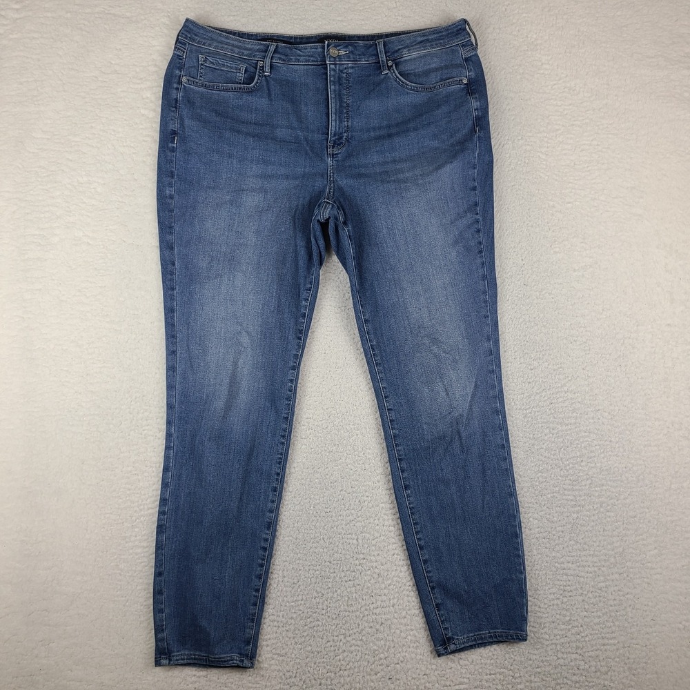 Not Your Daughter Jeans Womens 16W Blue AMI Skinny Sure Stretch NYDJ Denim